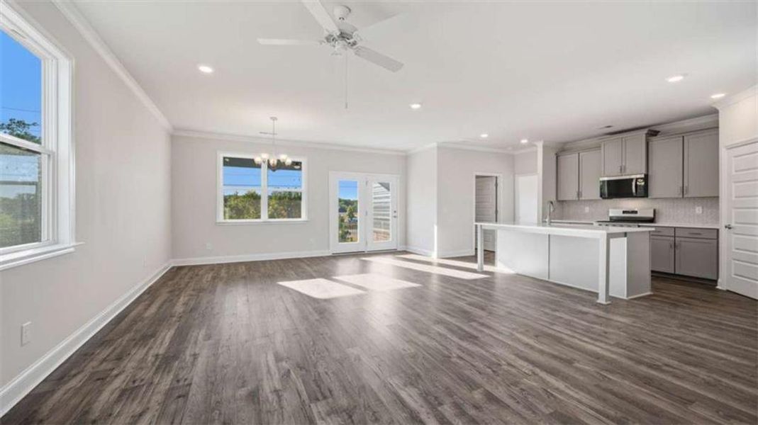 Spacious, unfurnished interior of a new home in Oak Ridge Meadows - Active Adult, Locust Grove (Image 23). Spacious, unfurnished interior of a new home in Oak Ridge Meadows - Active Adult, Locust Grove (Image 23).