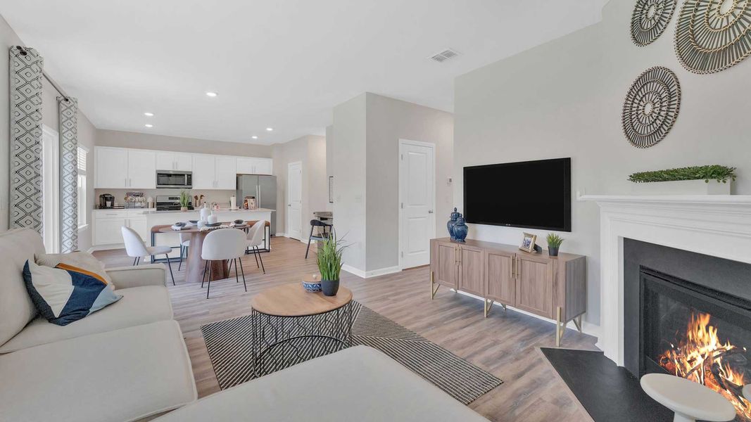 Furnished interior view inside a new home in Emory Creek, Harriman (Image 11).