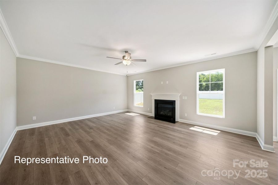 Spacious, unfurnished interior of a new home in , Wingate (Image 10).