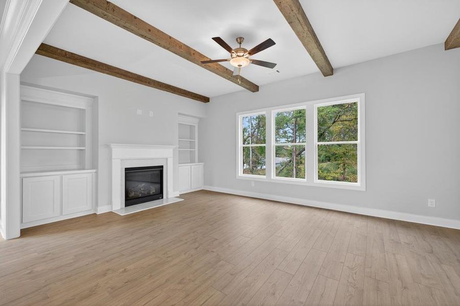 Spacious, unfurnished interior of a new home in Hemingway, Flowery Branch (Image 32).