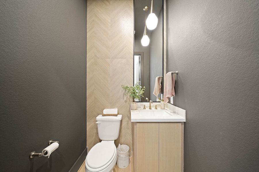 Furnished interior view inside a new home in COLTON - Fedrick Harris, Todd Mission (Image 14).