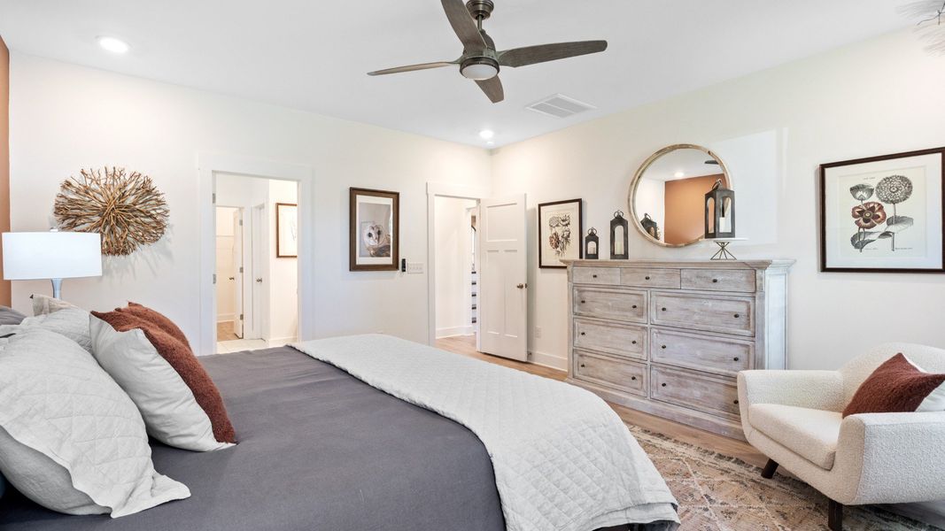 Furnished interior view inside a new home in Foxbank, Gray Court (Image 19).