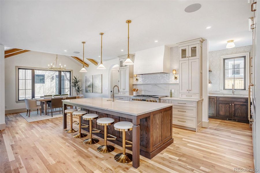 Furnished interior view inside a new home in , Denver (Image 8).