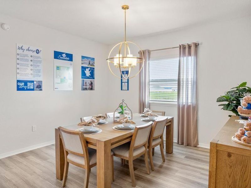 Furnished interior view inside a new home in Copperleaf, Ocala (Image 4).