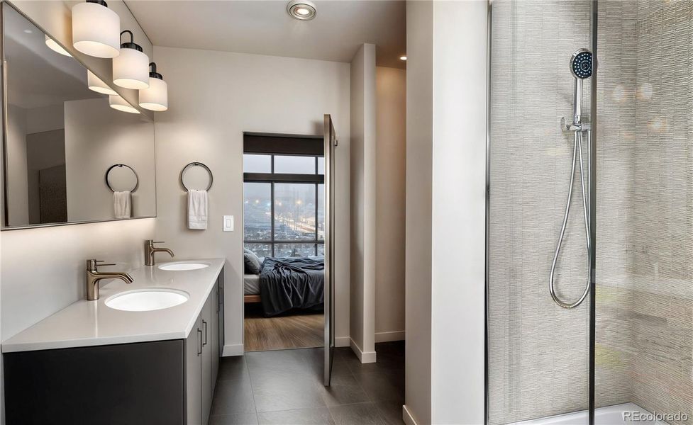 Furnished interior view inside a new home in , Denver (Image 7).