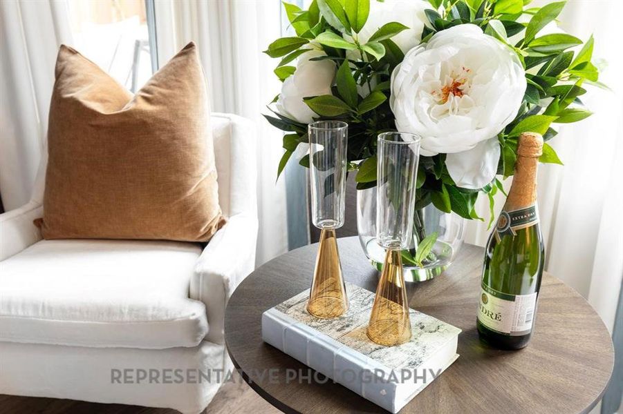 Close-up of interior finishes inside a home in Tavolo Park, Fort Worth (Image 19).
