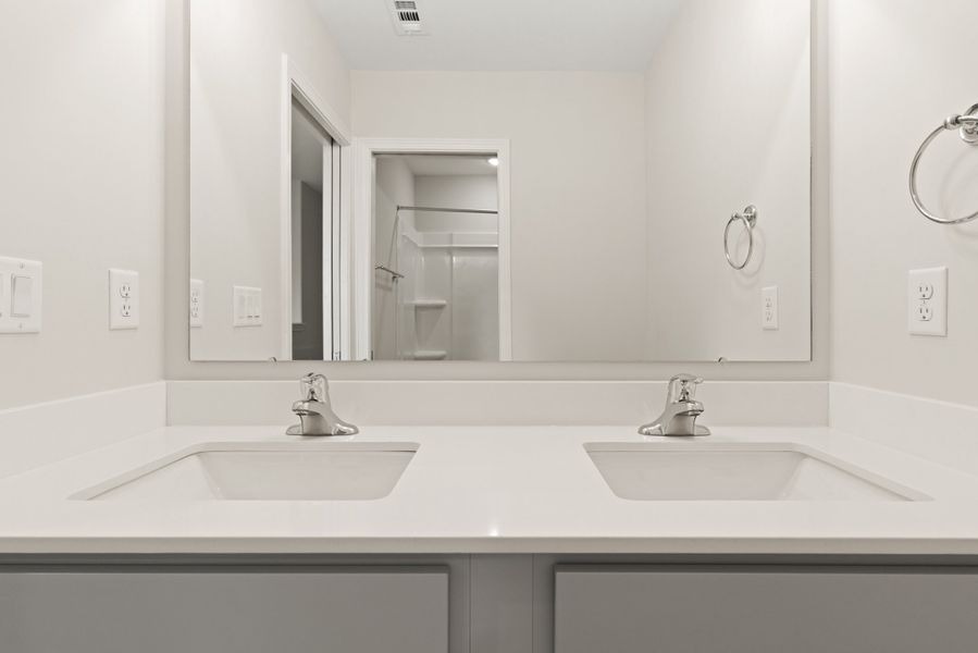 Close-up of interior finishes inside a home in Camden Crossing, Savannah (Image 11).