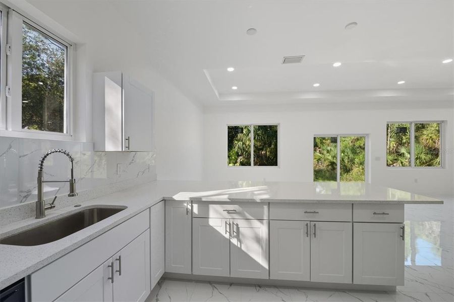 Furnished interior view inside a new home in , Punta Gorda (Image 7). Furnished interior view inside a new home in , Punta Gorda (Image 7).