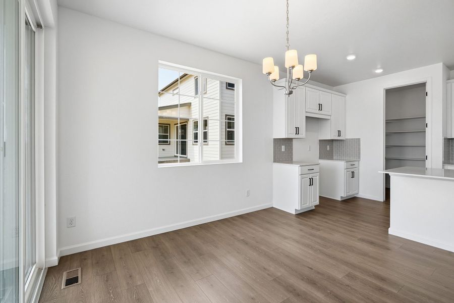 Spacious, unfurnished interior of a new home in The Town Collection at Independence, Elizabeth (Image 18). Spacious, unfurnished interior of a new home in The Town Collection at Independence, Elizabeth (Image 18).