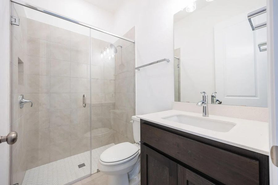 Furnished interior view inside a new home in Caliterra - 70', Dripping Springs (Image 9). Furnished interior view inside a new home in Caliterra - 70', Dripping Springs (Image 9).