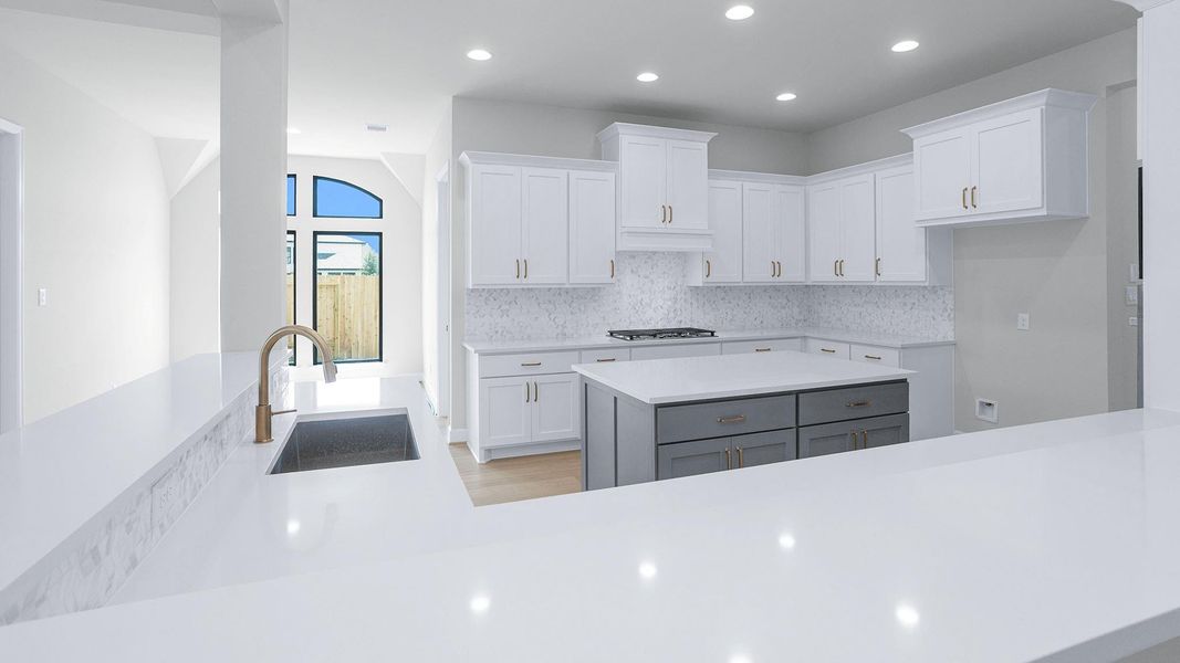 Furnished interior view inside a new home in Briarley, Montgomery (Image 9).