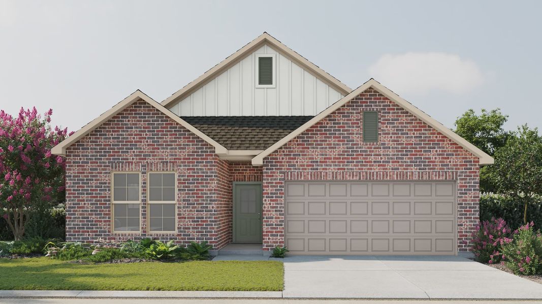 Image 3 representing the Trillium IV I by DSLD Homes in Emberly 55, Beasley, TX.