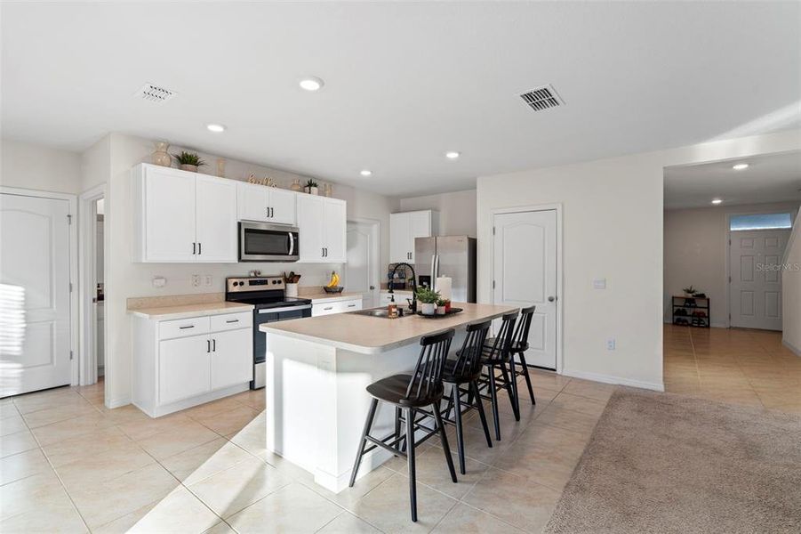 Furnished interior view inside a new home in Pelham Park, Deland (Image 6).