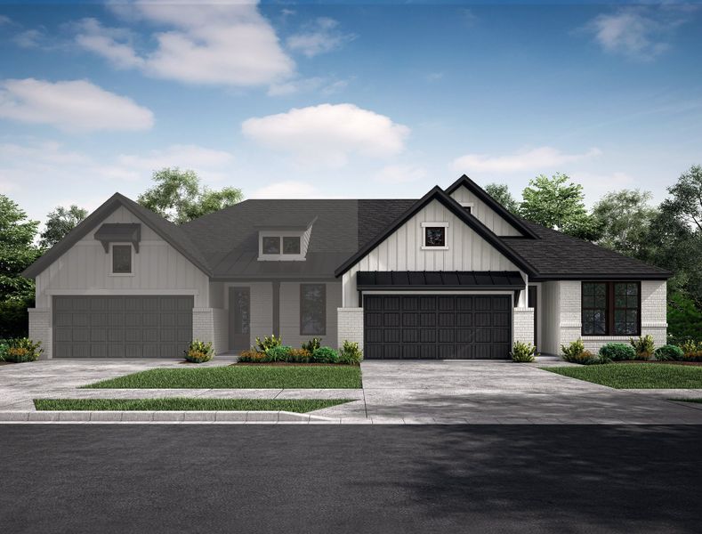 Representative exterior photo of a completed home built from the Reflection by Beazer Homes in Meridiana, Manvel, TX (Image 15).