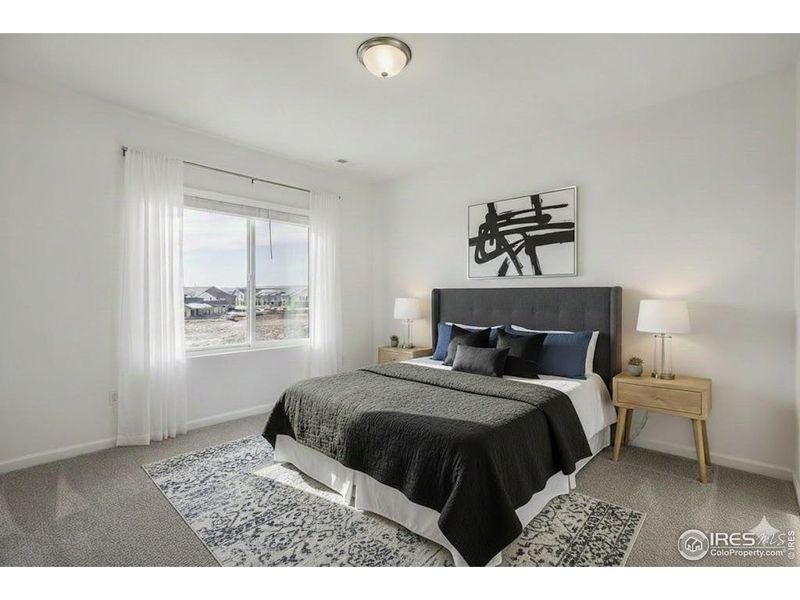 Furnished interior view inside a new home in Northfield, Fort Collins (Image 11).