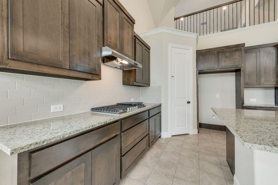 Furnished interior view inside a new home in Monterra, Fate (Image 7). Furnished interior view inside a new home in Monterra, Fate (Image 7).