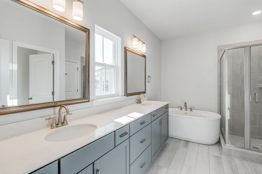Furnished interior view inside a new home in Hendrix Farms, Lexington (Image 10).