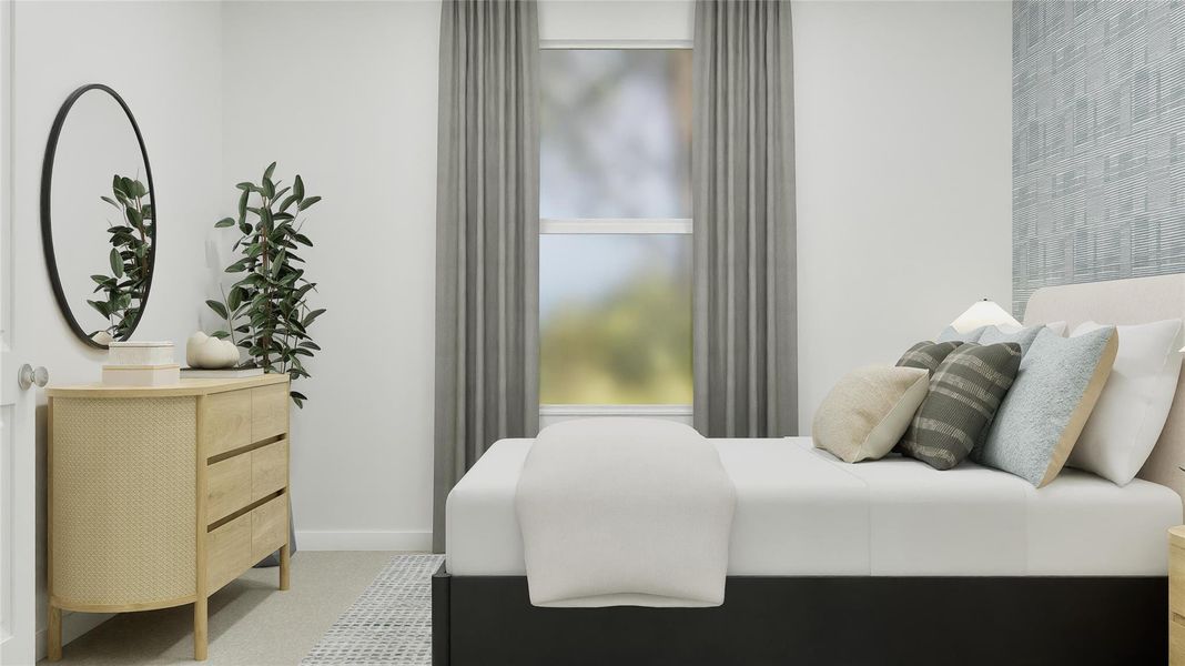 Furnished interior view inside a new home in Thunder Rock, Marble Falls (Image 6).