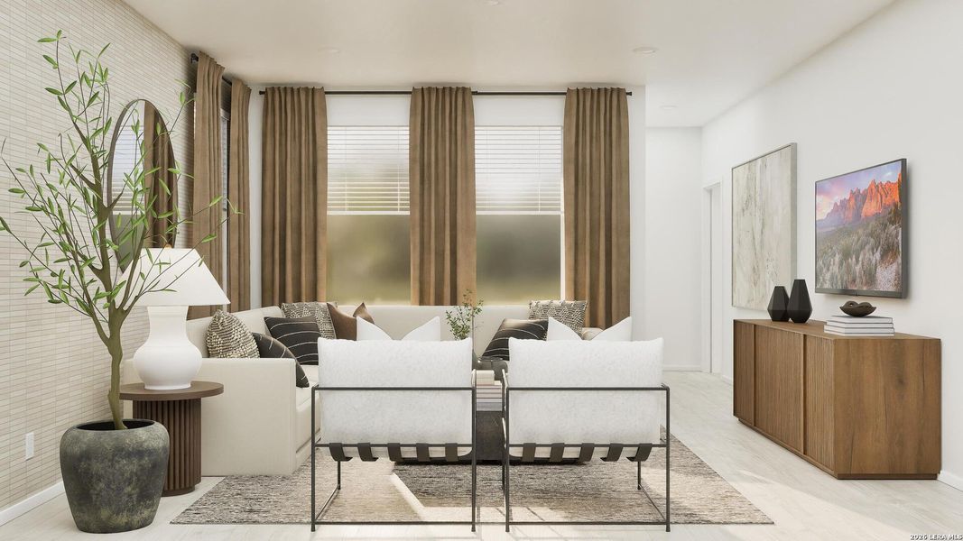 Furnished interior view inside a new home in Grace Valley, Marion (Image 5).