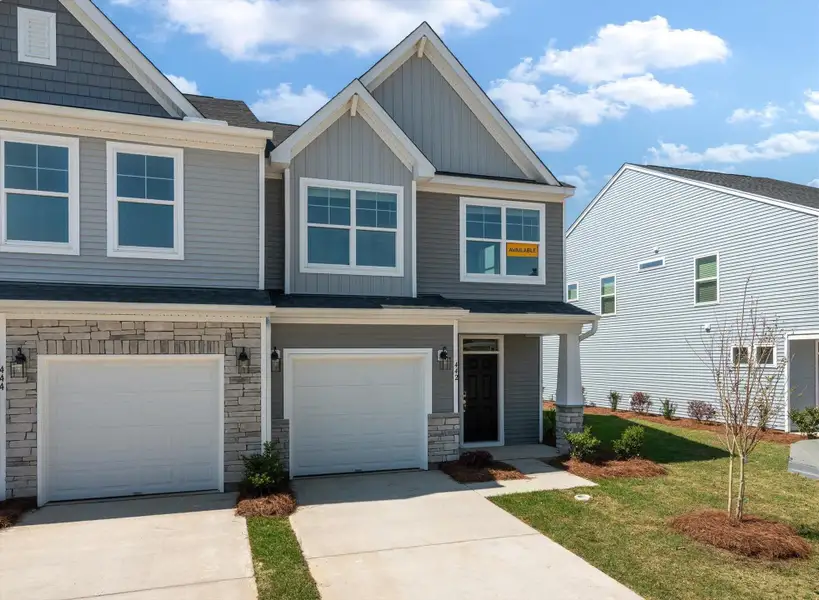 Front exterior of a new home in , Goose Creek, SC, highlighting curb appeal (Image 2). Front exterior of a new home in , Goose Creek, SC, highlighting curb appeal (Image 2).