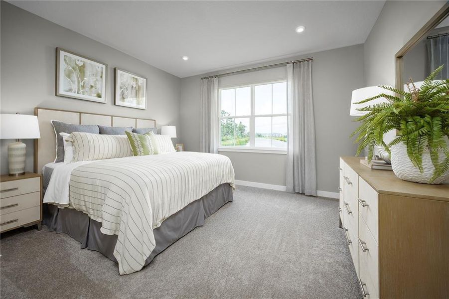 Furnished interior view inside a new home in Brighton, Venice (Image 11).
