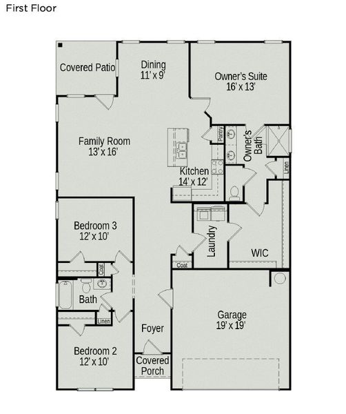 *First floor.* *First floor.*