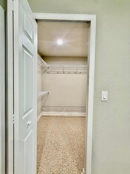 Huge walk in closet