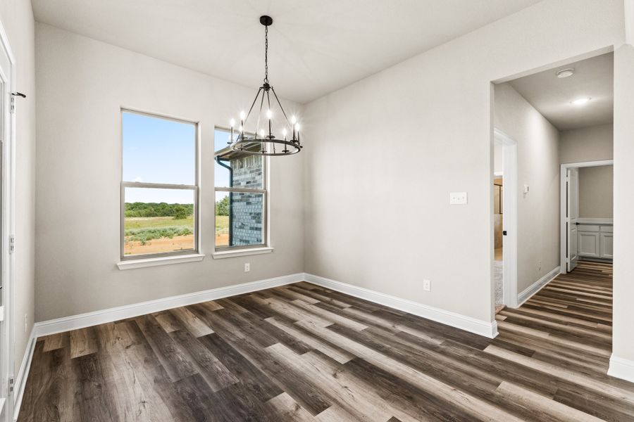 Spacious, unfurnished interior of a new home in Taylor Ranch, Springtown (Image 21).