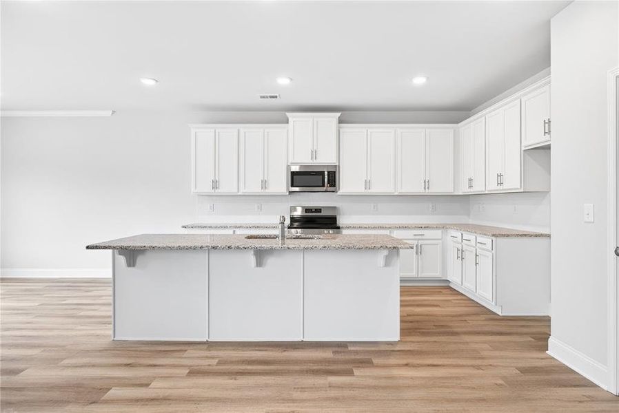 Furnished interior view inside a new home in , Homer (Image 7). Furnished interior view inside a new home in , Homer (Image 7).