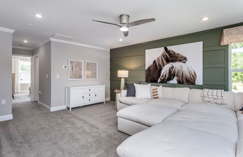 Representative furnished interior of a home built from the Mainstay by Del Webb in Del Webb at Chatham Park, Pittsboro (Image 14).