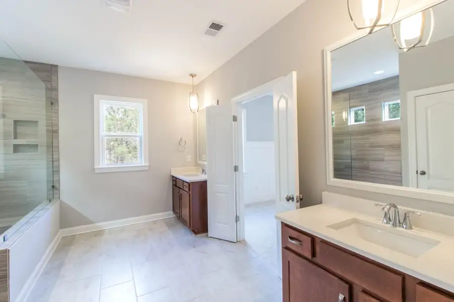 Representative furnished interior of a home built from the Pinehurst with 3rd Floor Retreat by Greybrook Homes in Edmunds Farm, Clover (Image 6).