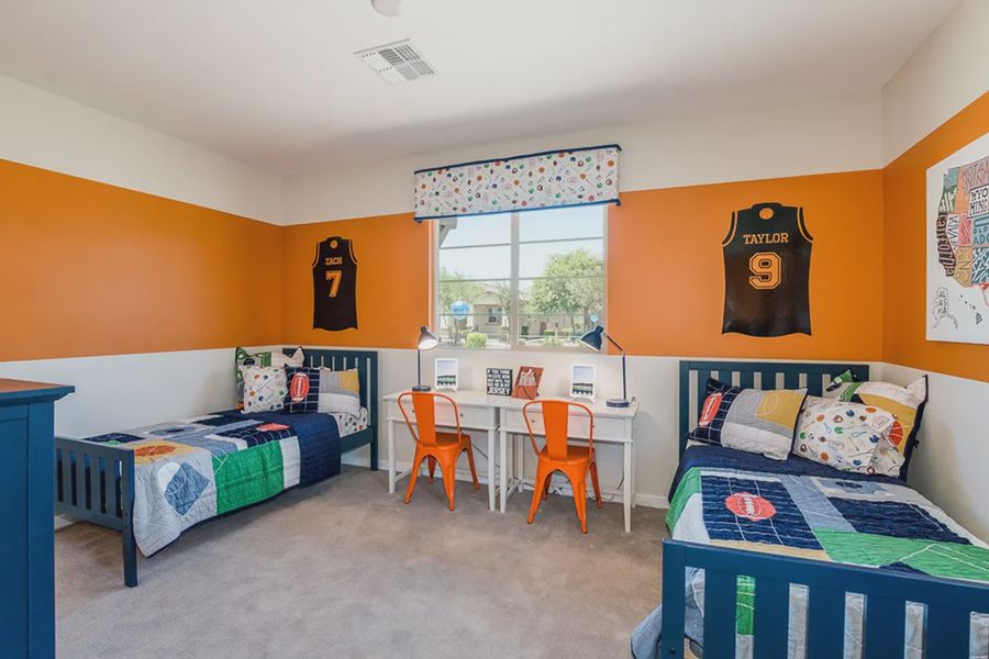 Furnished interior view inside a new home in Forté at Granite Vista, Waddell (Image 11).