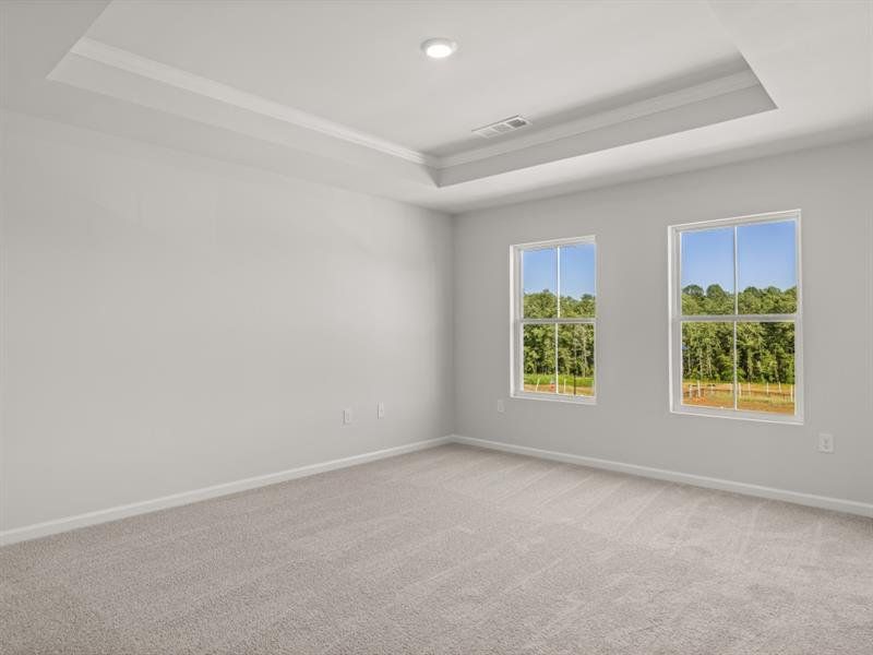 Spacious, unfurnished interior of a new home in Waypoint, Flowery Branch (Image 27).