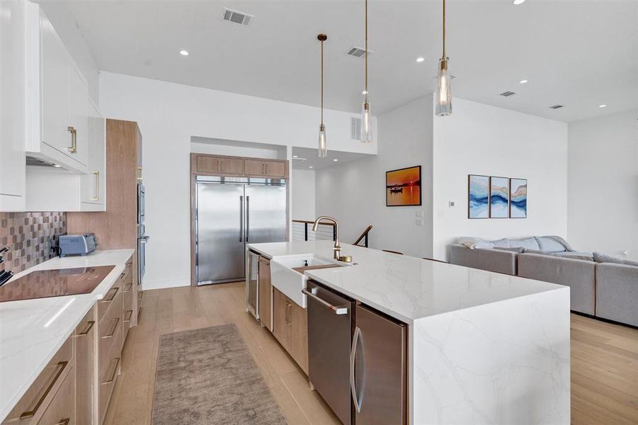 Furnished interior view inside a new home in , Graford (Image 18).