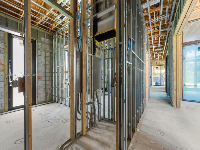 In-progress construction of a new home in , Miami, FL (Image 42). In-progress construction of a new home in , Miami, FL (Image 42).