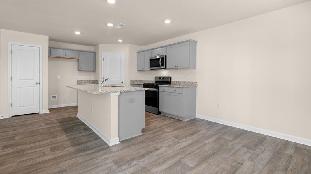 Furnished interior view inside a new home in Fishel Village, Winston-Salem (Image 5).
