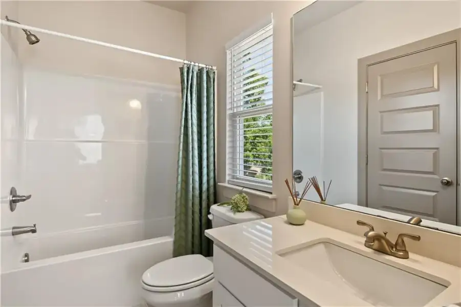Furnished interior view inside a new home in , Norcross (Image 15).