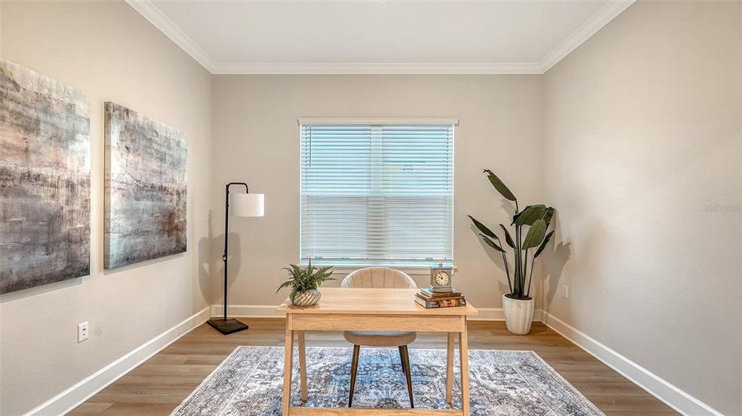 Furnished interior view inside a new home in Esplanade at Azario Lakewood Ranch, Lakewood Ranch (Image 55).