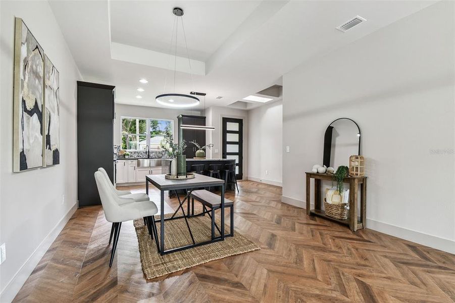 Furnished interior view inside a new home in , Tampa (Image 61).