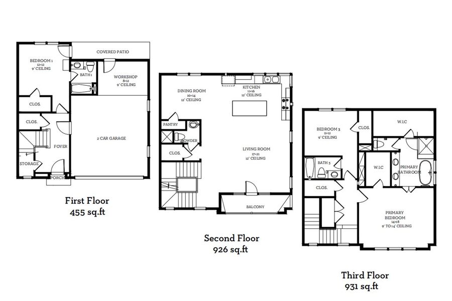 2D floor plan layout of this home in Upper East River, Houston, TX (Image 2). 2D floor plan layout of this home in Upper East River, Houston, TX (Image 2).