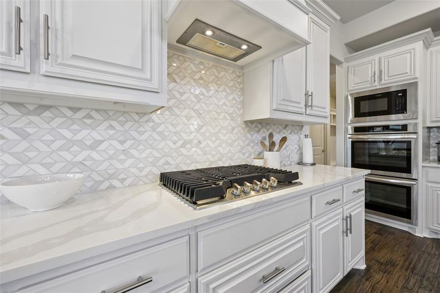 Furnished interior view inside a new home in Mockingbird Heights, Midlothian (Image 14).