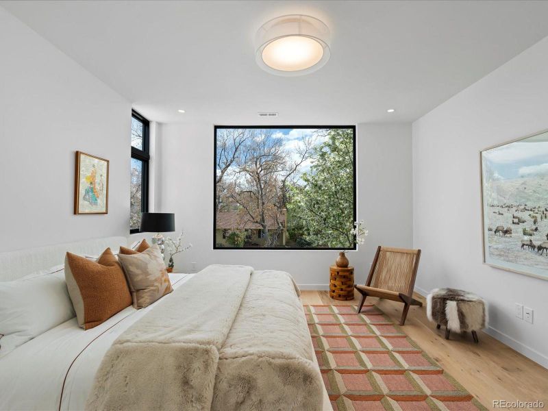 Furnished interior view inside a new home in , Denver (Image 5).