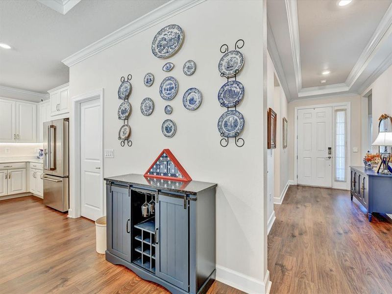 Furnished interior view inside a new home in , Wesley Chapel (Image 38).