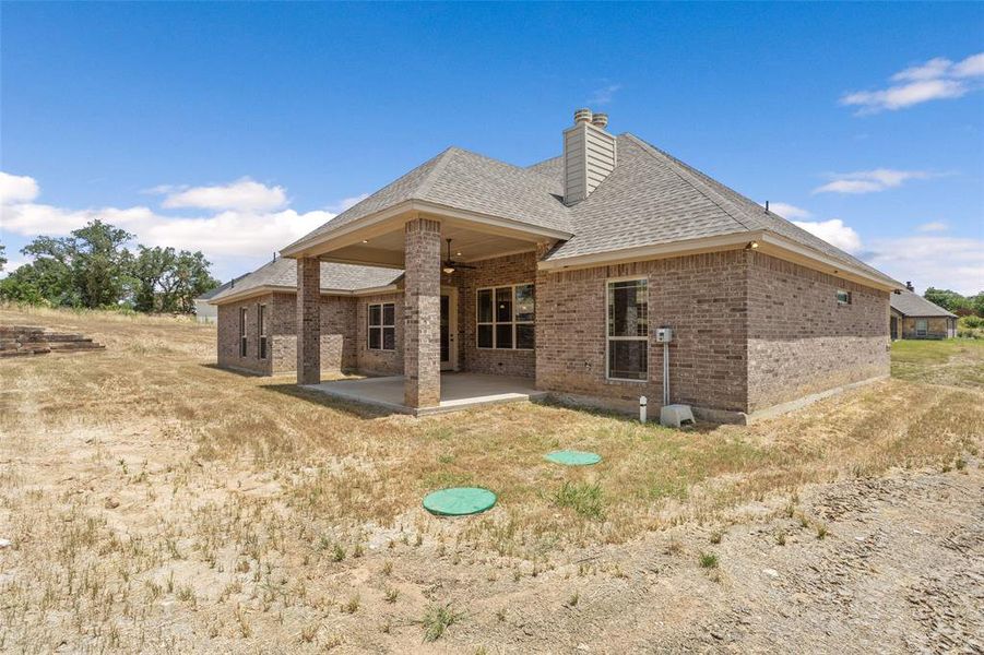 Back of house featuring a patio