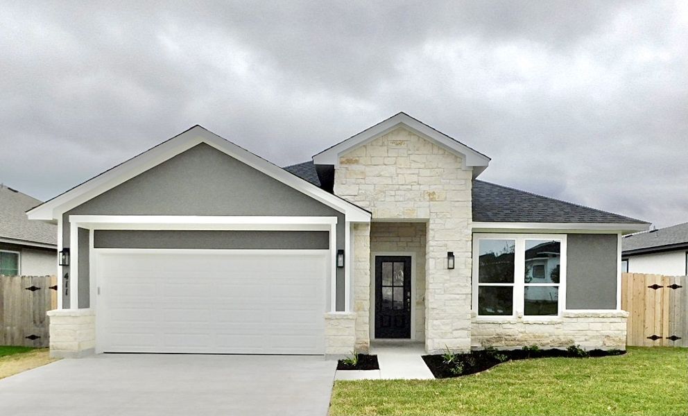 Representative exterior photo of a completed home built from the Addison by Steve Klein Custom Builder in TerraVista, Victoria, TX (Image 4). Representative exterior photo of a completed home built from the Addison by Steve Klein Custom Builder in TerraVista, Victoria, TX (Image 4).