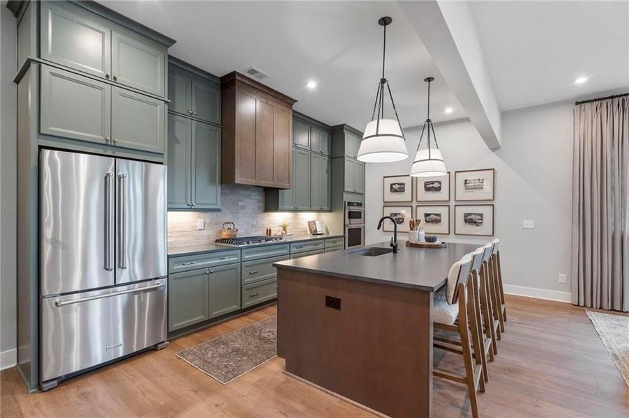 Furnished interior view inside a new home in , Chamblee (Image 10).