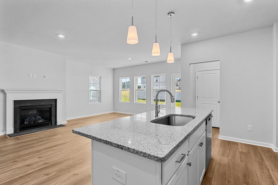 Furnished interior view inside a new home in , Summerville (Image 6).