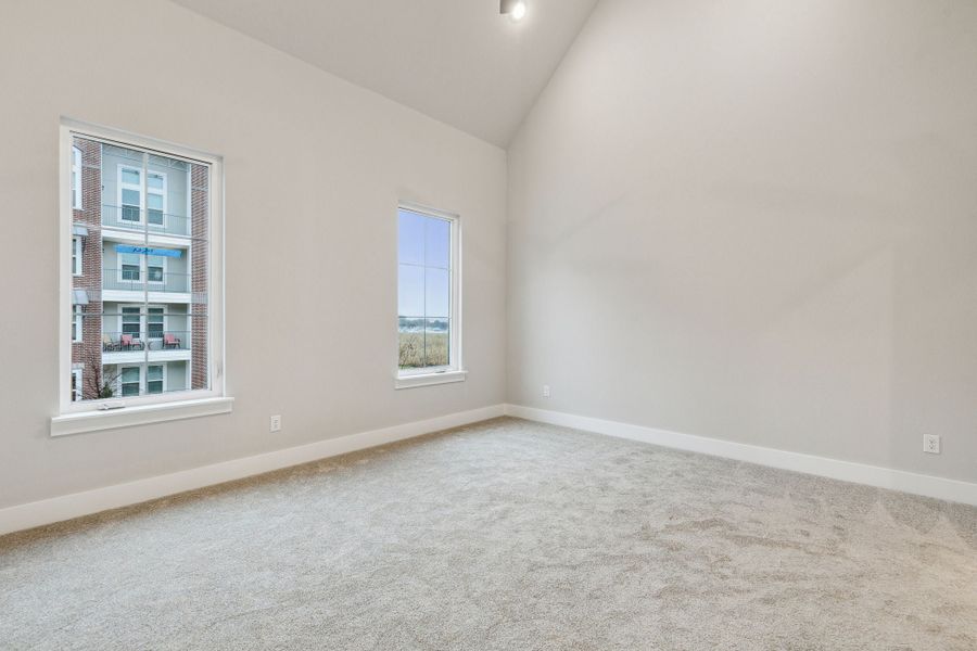 Spacious, unfurnished interior of a new home in Newman Village Townhomes, Frisco (Image 18).