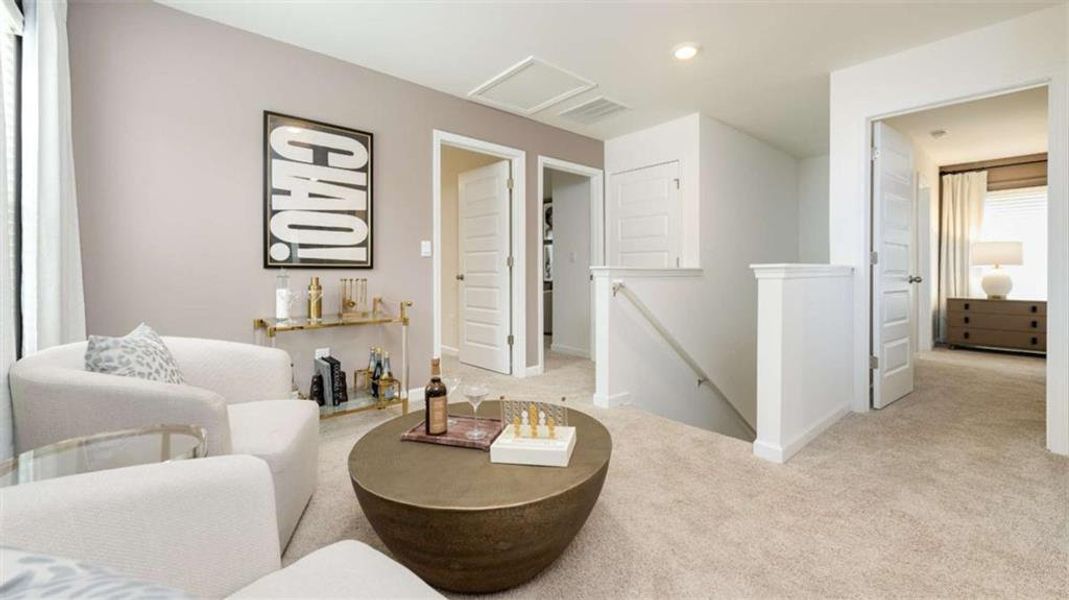 Furnished interior view inside a new home in Mableton Station, Mableton (Image 13).