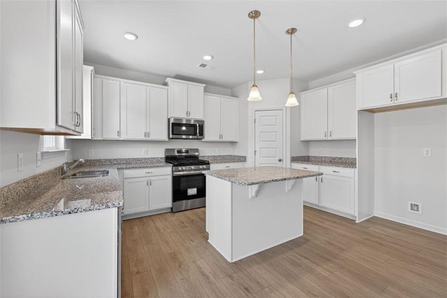 Furnished interior view inside a new home in Jones Ridge, Dallas (Image 5).